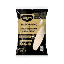 Yayla Ekstra Zenginleştirilmiş Baldo Pirinç 2 Kg - 2 Adet Tarı