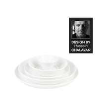 Karaca Hussein Chalayan Digital 6 Parça Tek Kişilik Fine Pearl Yemek Takımı