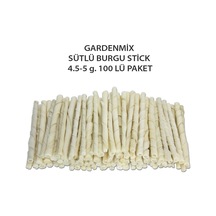 Gardenmix Sütlü Burgu Çubuk 4,5-5 G 100 Lü Renkli