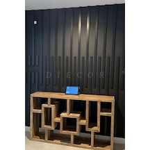 Diecor Boyanabilir Dekoratif Özel Hazır Kesim 4 Cm Düz Çıta Duvar Çıtası Kırık Beyaz 4 Cm Model:xa258
