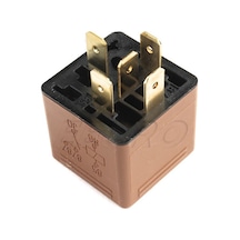 Bosch 12V Röle 5 Uçlu 30 A Kahverengi Tek Platin N11.2742