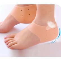 Orkidetr Topuk Çorabı Topuk Yumuşatıcı Silikon