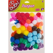 Bu-bu Ponpon 2cm 100 Lü Crn-00109 12 Adet
