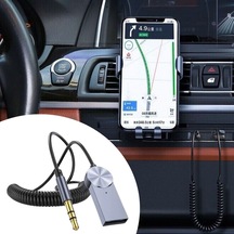 Buffer Araba İçin Bluetooth Aux Alıcısı Wireless Araç Kiti