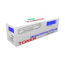 Hp Uyumlu Cb541a/ce321a/cf211a Çipli Mavi Muadil Toner