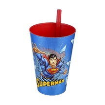 Süperman Pipetli Bardak
