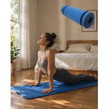 10 Mm Fitness Ve Pilates Matı Kaydırmaz Taban Konforlu Spor Minderi Hafif Taşınabilir Diğer