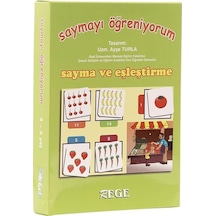 3 Yaş Saymayı Öğreniyorum Kartları rege