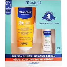 Mustela Güneş Losyonu Spf50 200 Ml + Mustela Hydra Bebe 100 Ml