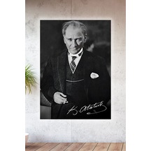 Lucena Metal Baskılı Atatürk Koleksiyonu Tablo No 47 - 15 Cm X 20 Cm