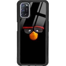 Oppo A52 - A72 Black Tasarımlı Glossy Telefon Kılıfı Siyah