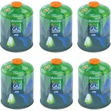 Orcamp 450 gr Kamp Kartuş Tüpü 6 lı Çok Renkli