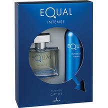 Hunca Equal Intense Erkek Parfüm EDT 75 ML + Deodorant 150 ML