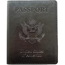 Sofpadur Rfıd Korumalı Deri Pasaportluk Siyah 063982