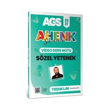 2027 Meb Ags Ahenk Serisi Sözel Yetenek Video Ders Notları / Y...