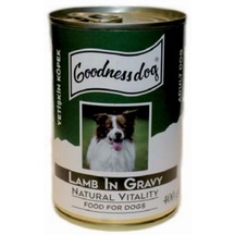 Goodnessdog Kuzu Etli Gravy Konserve Yetişkin Köpek Maması 10 x 400 G