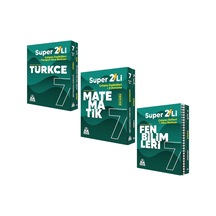 Örnek Akademi 7.sınıf Süper İkili Türkçe Fen Ve Matematik Seti 3 Kitap