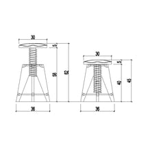 Burgu Ahşap Tabure 001