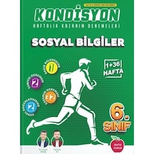 6. Sınıf Sosyal Bilgiler Kondisyon Haftalık Kazanım Deneme Newton Yayınları