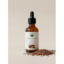 Soğuk Sıkım Keten Tohumu Yağı Flaxseed Oil Linseed Oil Linum Usitatissimum Saf Doğal 50 Ml 50 ML