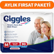 Giggles Yetişkin Bel Bağlamalı Hasta Bezi Medium 3 x 30'Lu