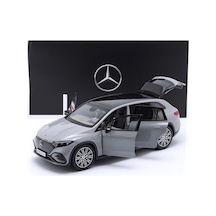 Nzg - 1/18 Ölçek,- Mercedes Benz - Eqs Suv - Alpine Gray X296 2022, Koleksiyonluk Sergilemeye Hazır Metal Araba Modeli Karışık Renkler Ve Modeller