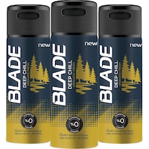 Blade Deep Chill Deodorant 3 x 150 ML