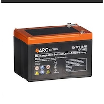 Arc Battery Ev 12v 14ah Akü Ups Elektrikli Araç Aküsü 2026 Üretim