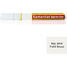Ral 9016 Trafik Beyaz Tam Örtücü Rötüş Kalemi Tam Örtücü Rötuş Kalemleri-12953