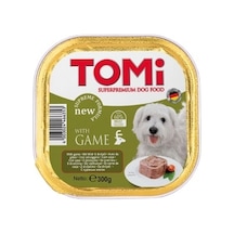 Tomi - 622 - Köpek Yaban Hayvanlı Pate Alüminyum Yaş Mama - Shopılke - 300gr Pate