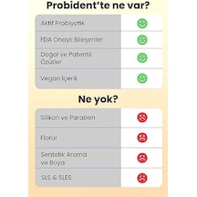 Aktif Probiyotikli Florürsüz Akgünlük Özüt İlaveli Doğal Diş Macunu 75ml