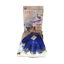 Kenzu Kedi Köpek Tüy Toplama Eldiveni Mavi