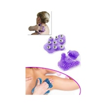 Masaj Eldiveni 9 Bilyeli Massage Glove Çok Renkli