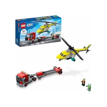 LEGO® City 60343 Kurtarma Helikopteri Nakliyesi 215 Parça