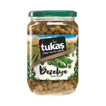 Tukaş Bezelye No:3 680g Konserve Pratik Kullanım 8'li Avantaj Paketi - 8 Adet Tarı