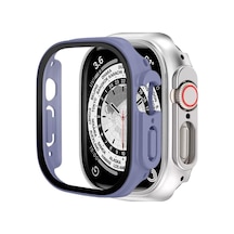 Binano Apple Uyumlu Watch Ultra Sense Kasa Ve Ekran Koruyucu Lila