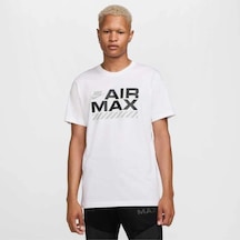 Air Max Ss Tee Erkek Tişört Beyaz