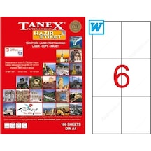 Tanex Tw-2303 105 MM X 99 MM 100 Sayfa Lazer