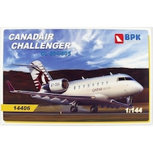 Big Planes Kits 14406 1/144 Ölçek, Canadair Challenger Cl604/605 Yolcu Uçağı, Plastik Model Kiti-55939