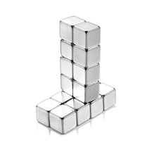 Küp Zar Mıknatıs, Hobi Mıknatısı - Buzdolabı, Harita, Fotoğraf, Not Yapıştır 10x10x10 Mm 5 Adet