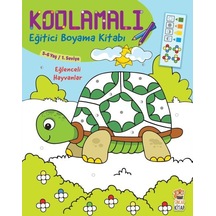 Kodlamalı Eğitici Boyama Kitabı - Eğlenceli Hayvanlar