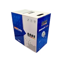 Baff Cat6 Utp 305 Metre Network Kablosu Kutulu Ağ Ethernet Veri Kablosu