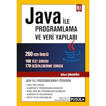 Pusula Yayıncılık Java İle Programlama Ve Veri Yapıları ( 6.Baskı )