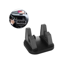 Araba Cep Telefonu Tutucu Siyah İçin 360 Derece Dönebilen Evrensel Mobil Gps Tutucu