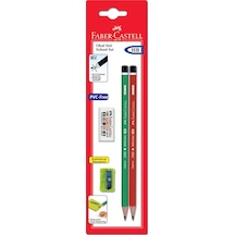 Faber-castell Bls. Okul Seti 2 Mercanlı Kurşun Kalem+silgi+kalemtraş Diğer