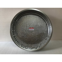 Çiğ Köfte Tepsisi - 4 Numara - Çelik Leğen Motifli - 47 CM