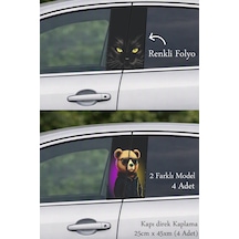 Yeni Tasarım Seçeneği Kapı Direk Folyo Sticker Etiket