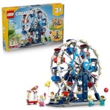 LEGO® Creator 3’ü 1 Arada İkonik Dönme Dolap 31389 - 8+ için UFO Yolculuğu veya Atlıkarınca Olabilen Oyuncak Yapım Seti (916P)