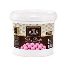 Alba Frambuaz Çıtır Draje 2,5 Kg Pasta Ve Tatlı Süsleme Drajesi