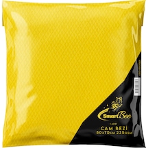 Smartbee Mikrofiber Cam Ve Jant Silme Bezi 50X70 235Gr/M2 - Sarı